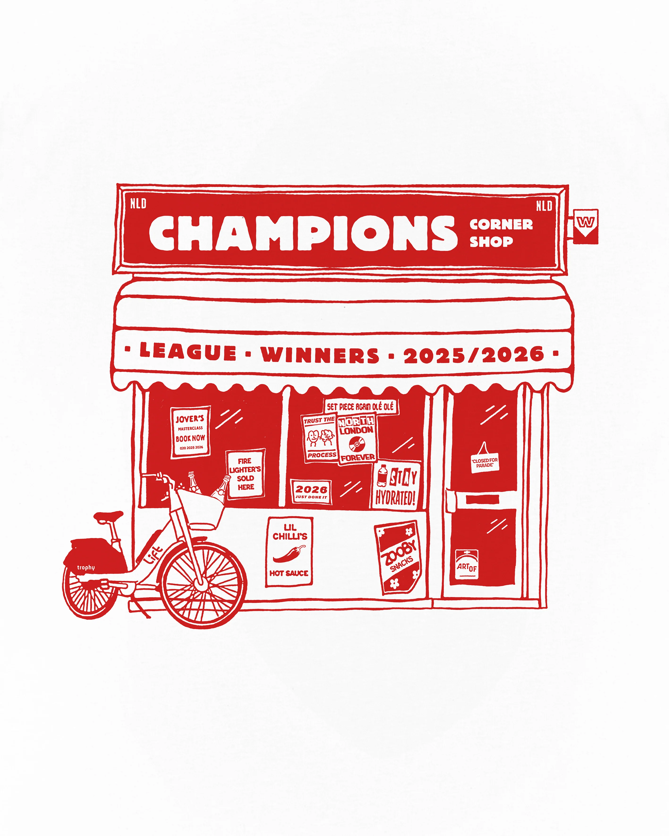 AFC Champions Corner Shop Tee - Image 2