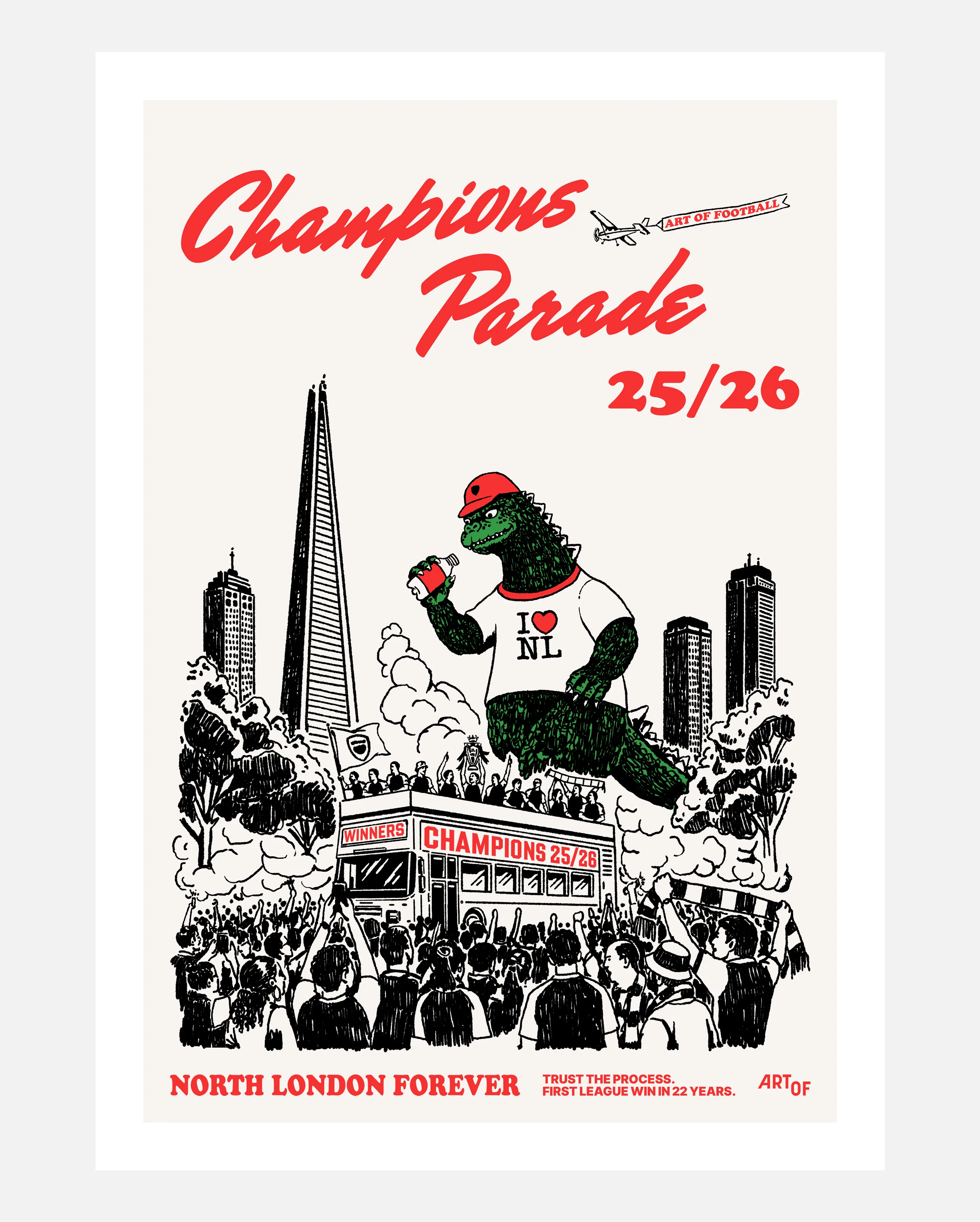 AFC Champions Parade Print - Image 2