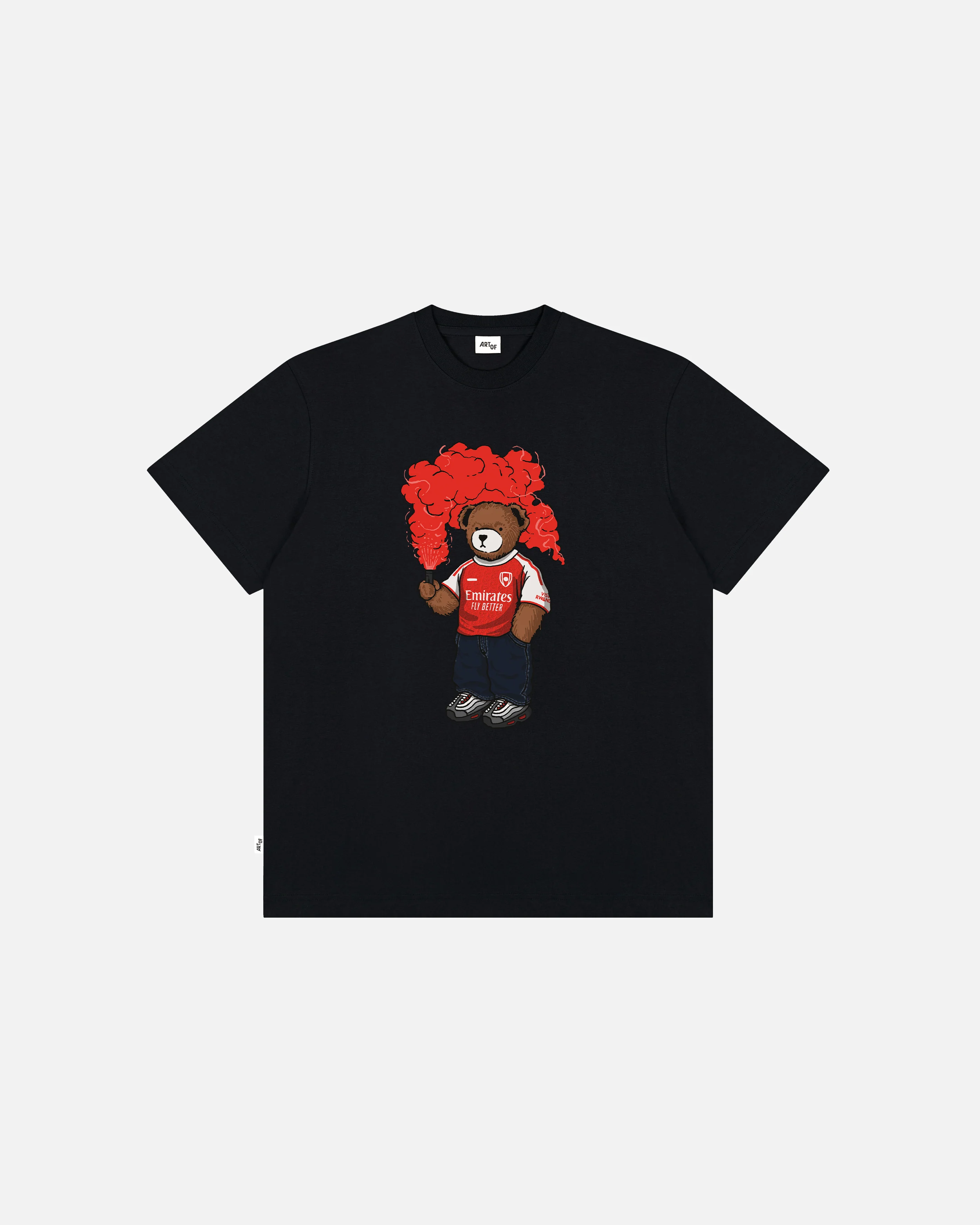 AFC Champions Pickles Black Tee