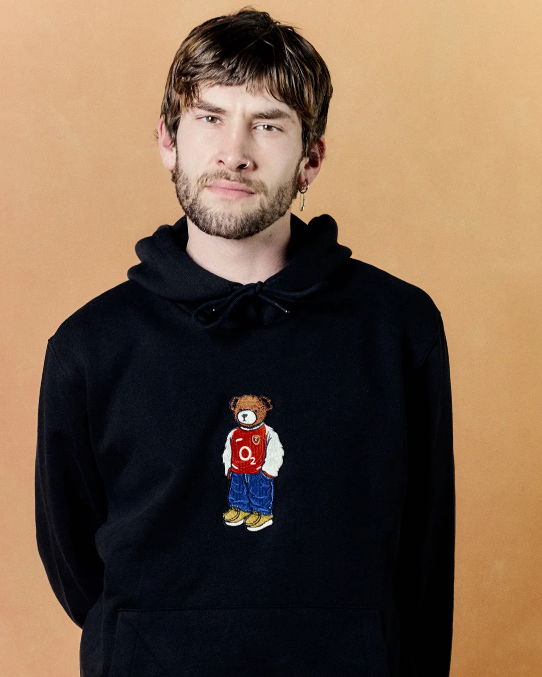 AFC Embroidered Pickles Black Hoodie - Image 5