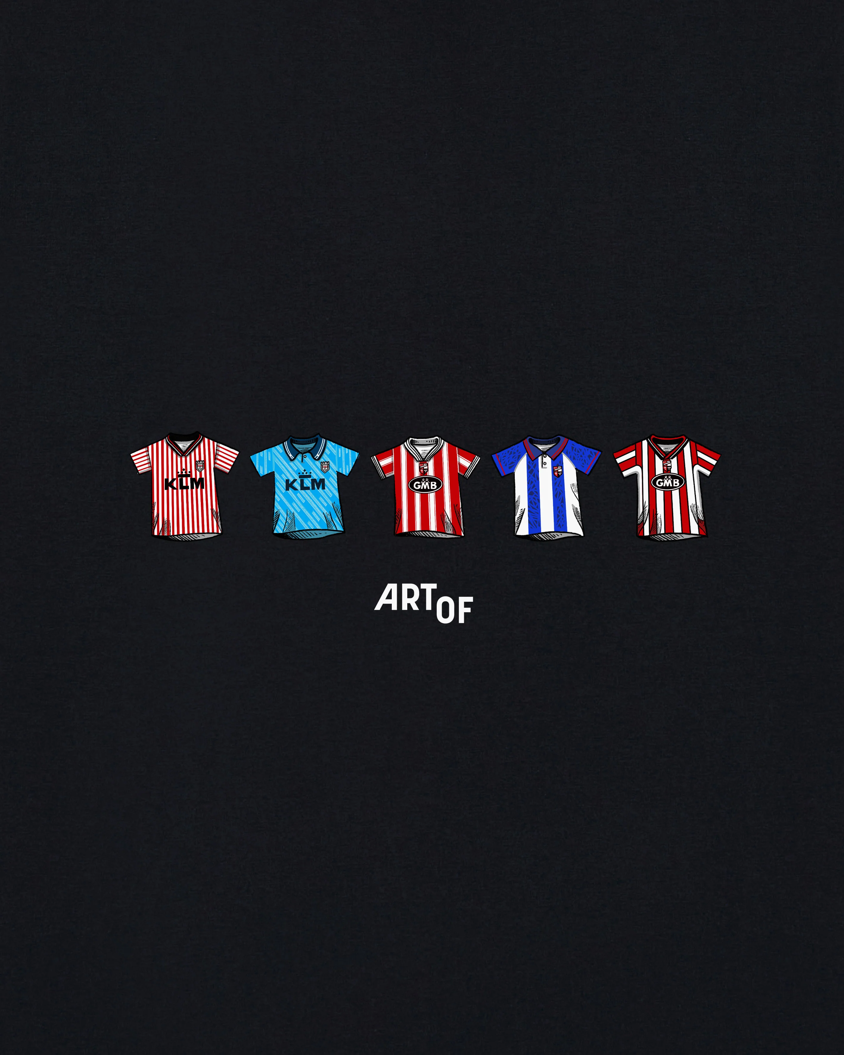 BFC Printed Classics Black Tee - Image 2
