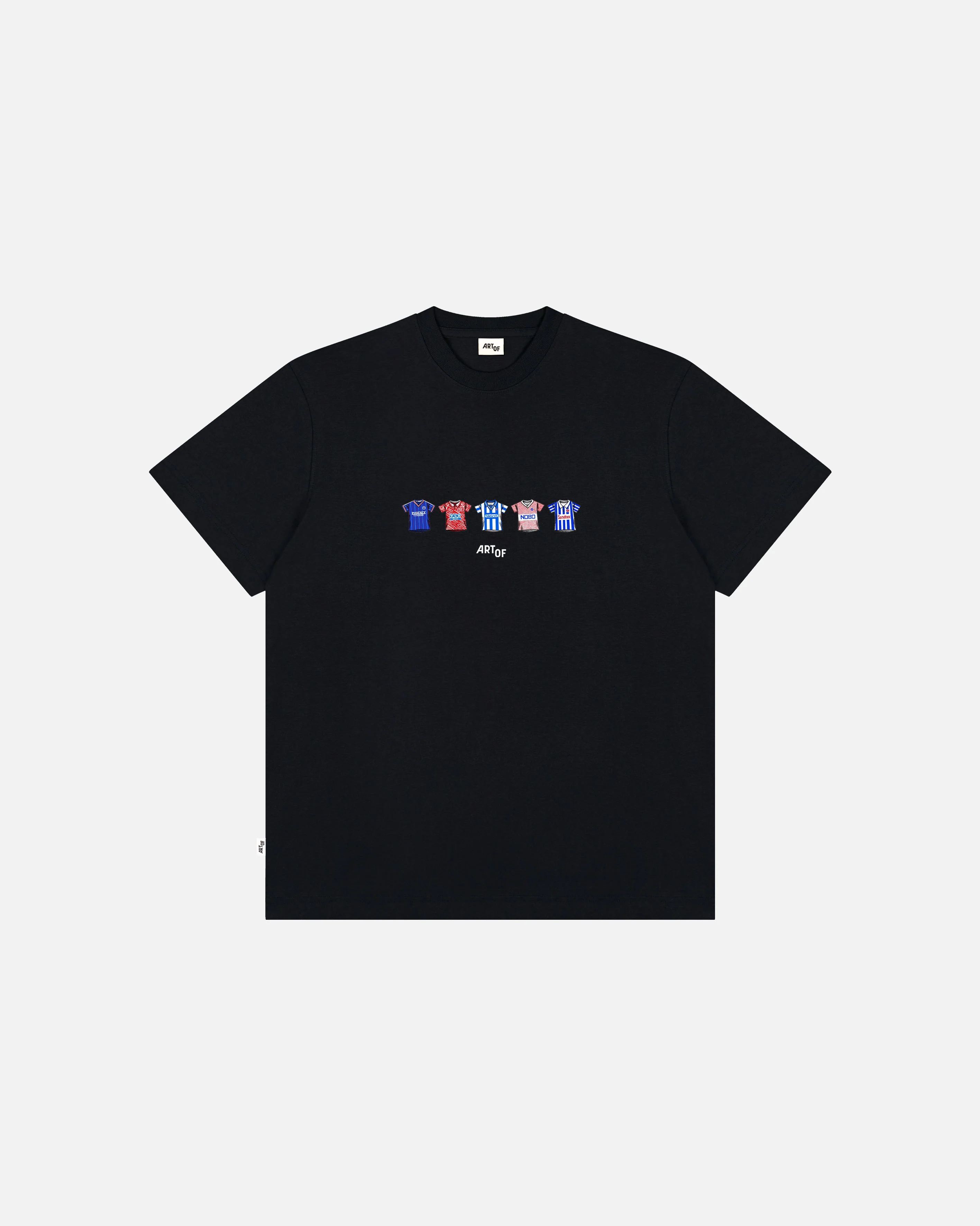 BHAFC Printed Classics Black Tee