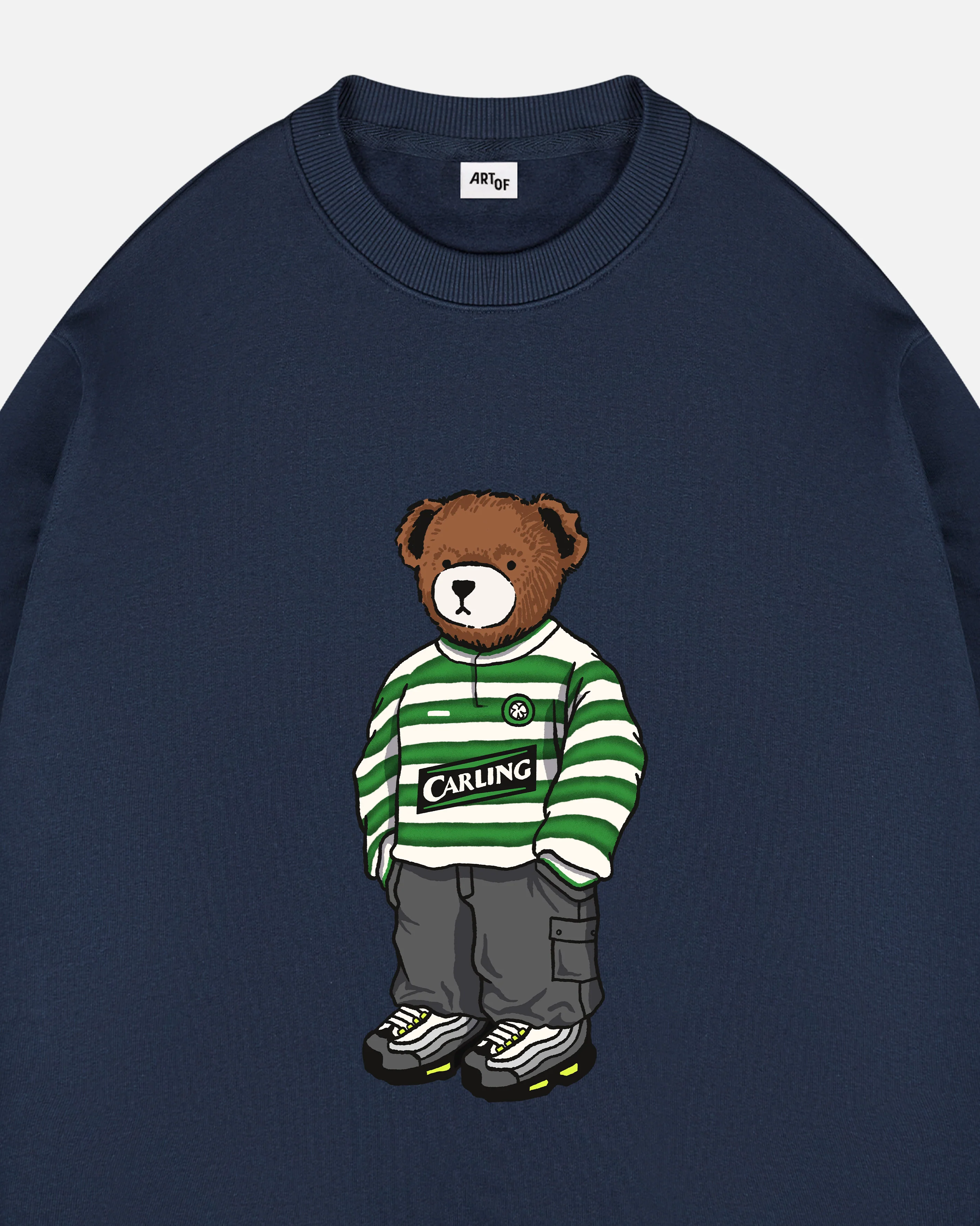 Bhoys Home Pickles Navy Sweat - Image 2