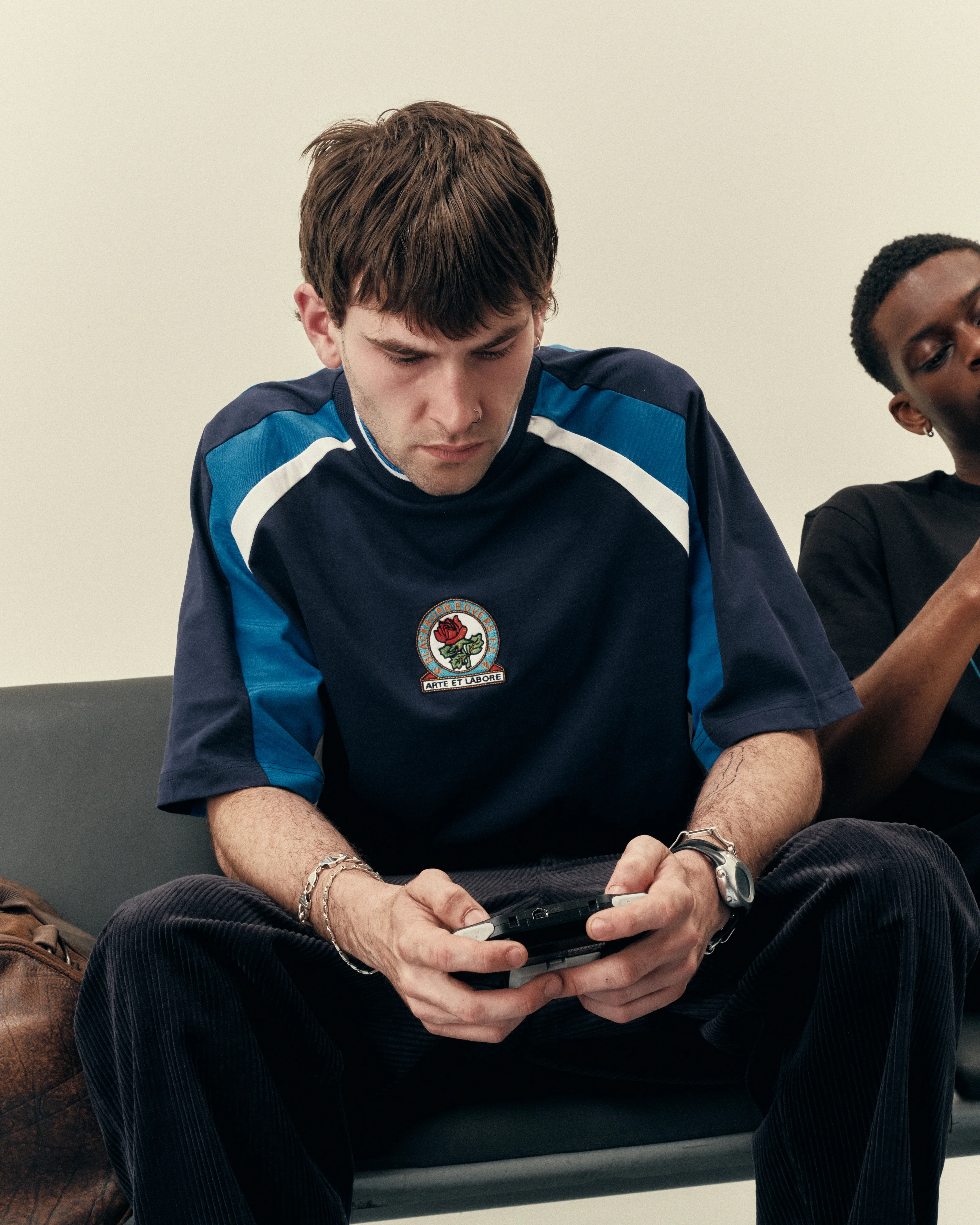 Blackburn 90s Oversized Panelled Tee - Image 4