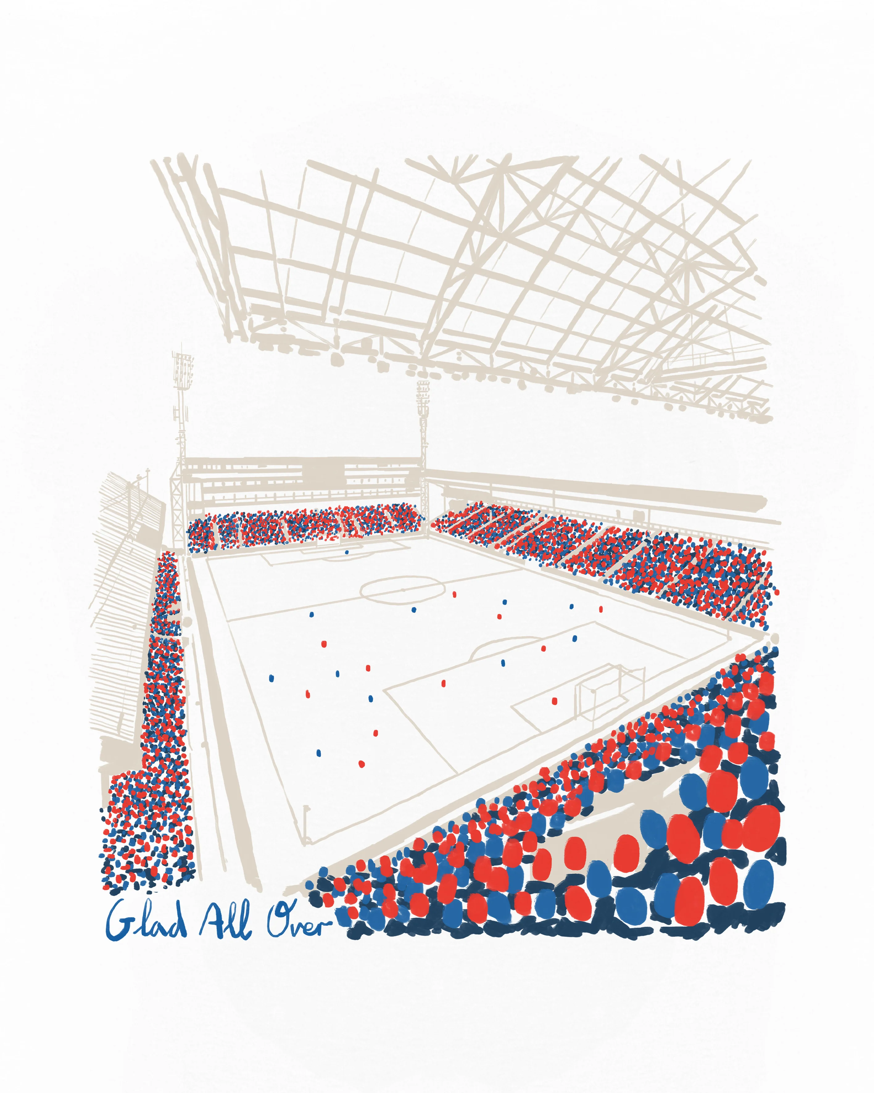 Crystal Palace 12th Man White Tee - Image 3