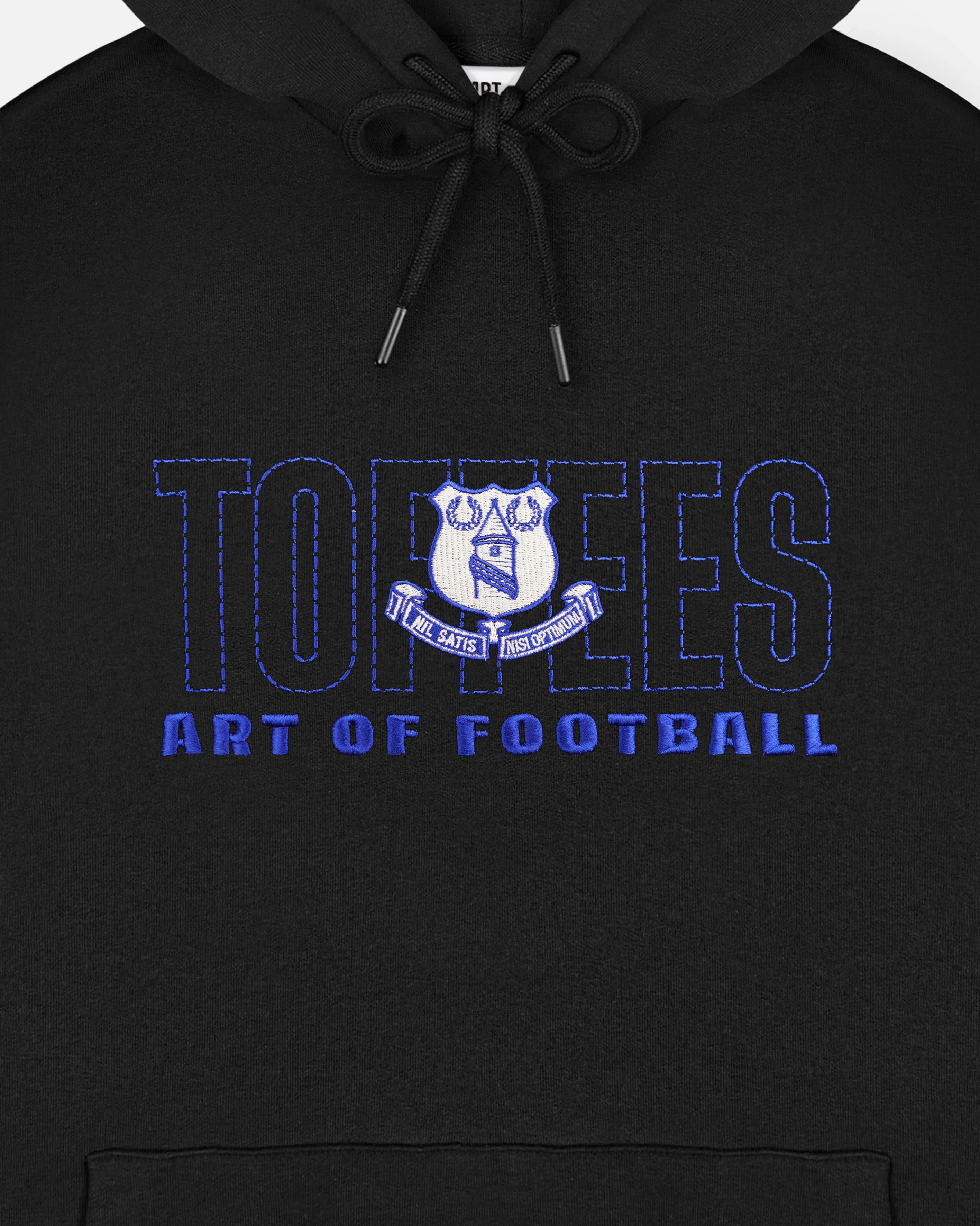 Everton 90s Black Hoodie - Image 2
