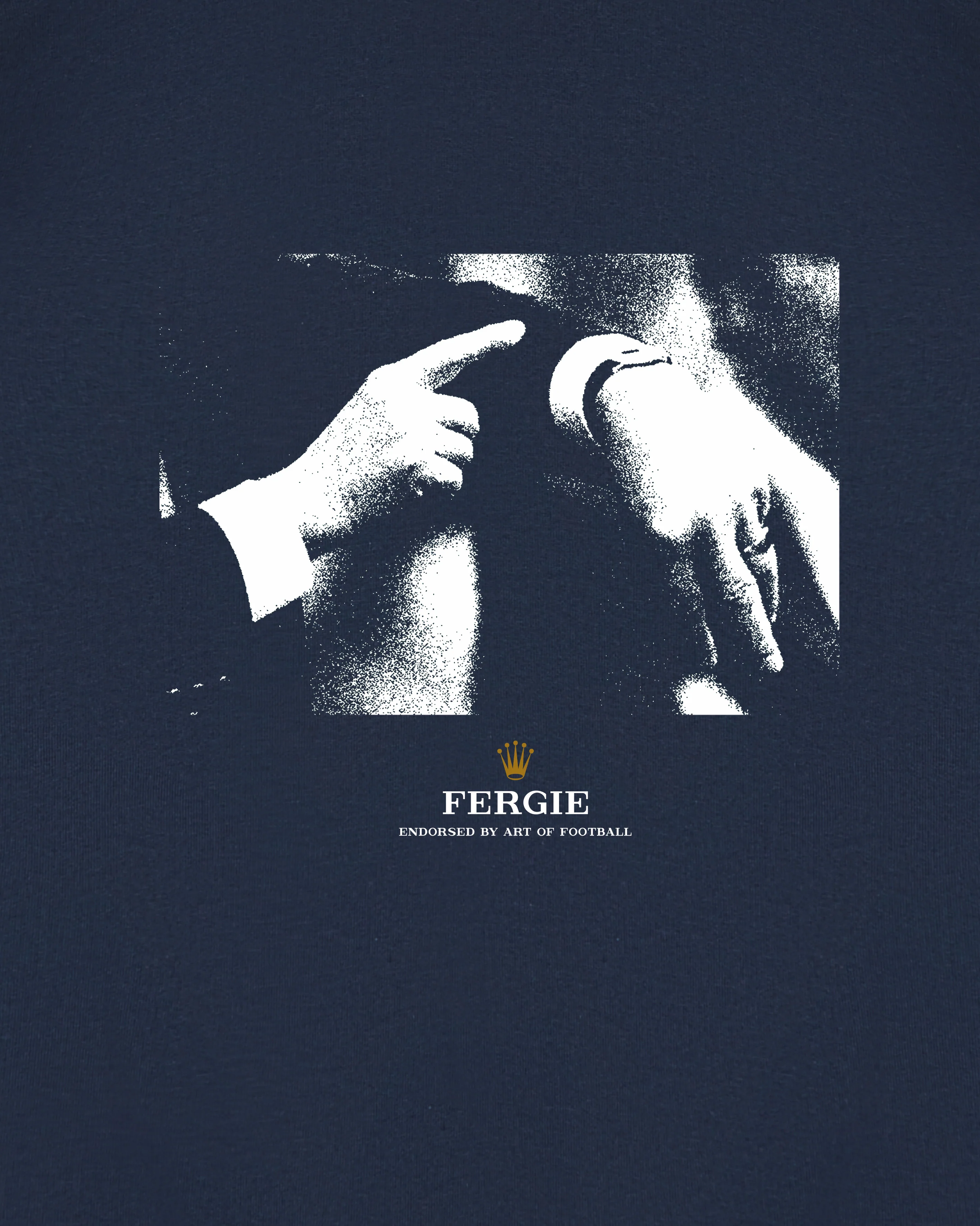 Fergie Time Navy Sweat - Image 4