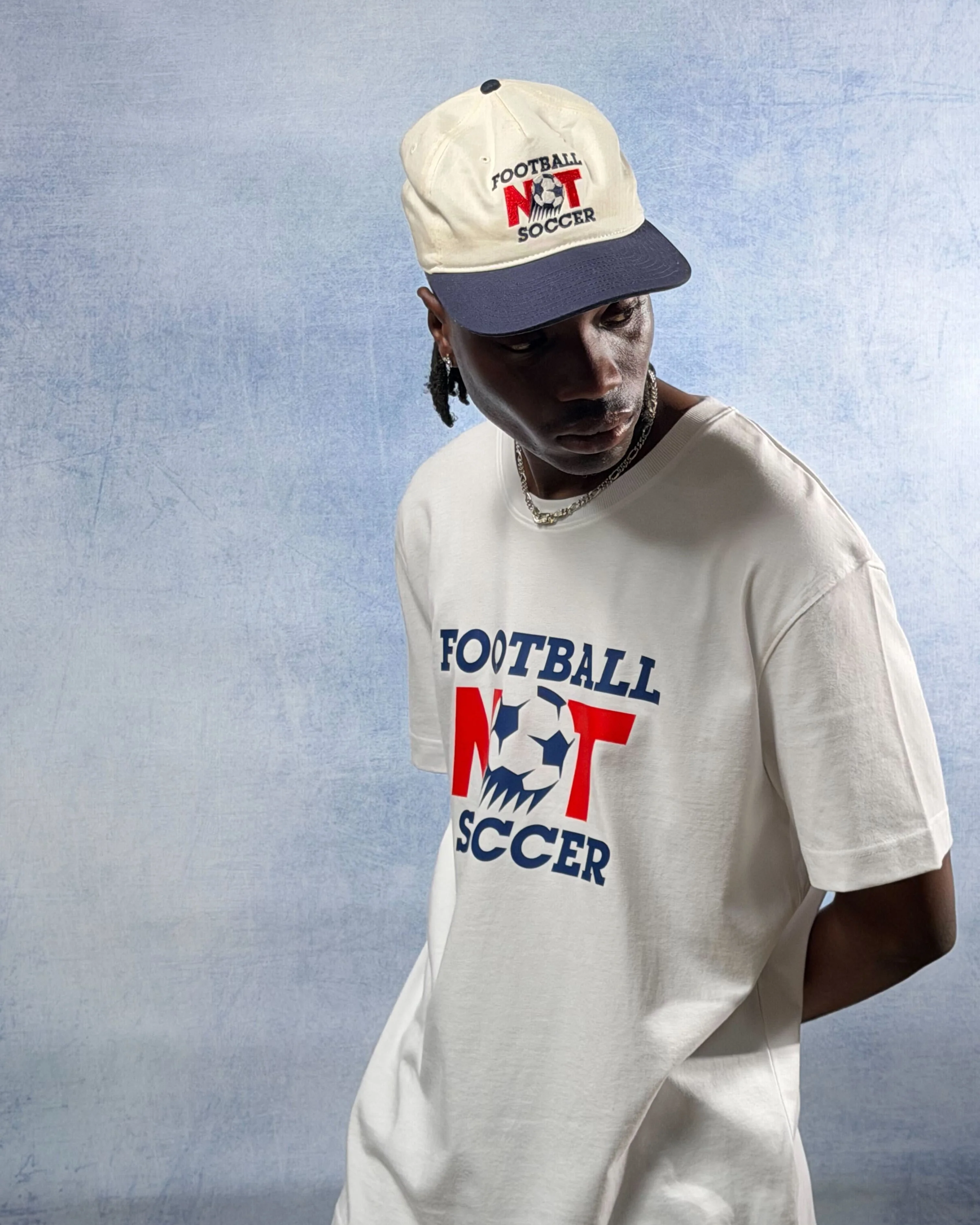 Football Not Soccer Cap - Image 2