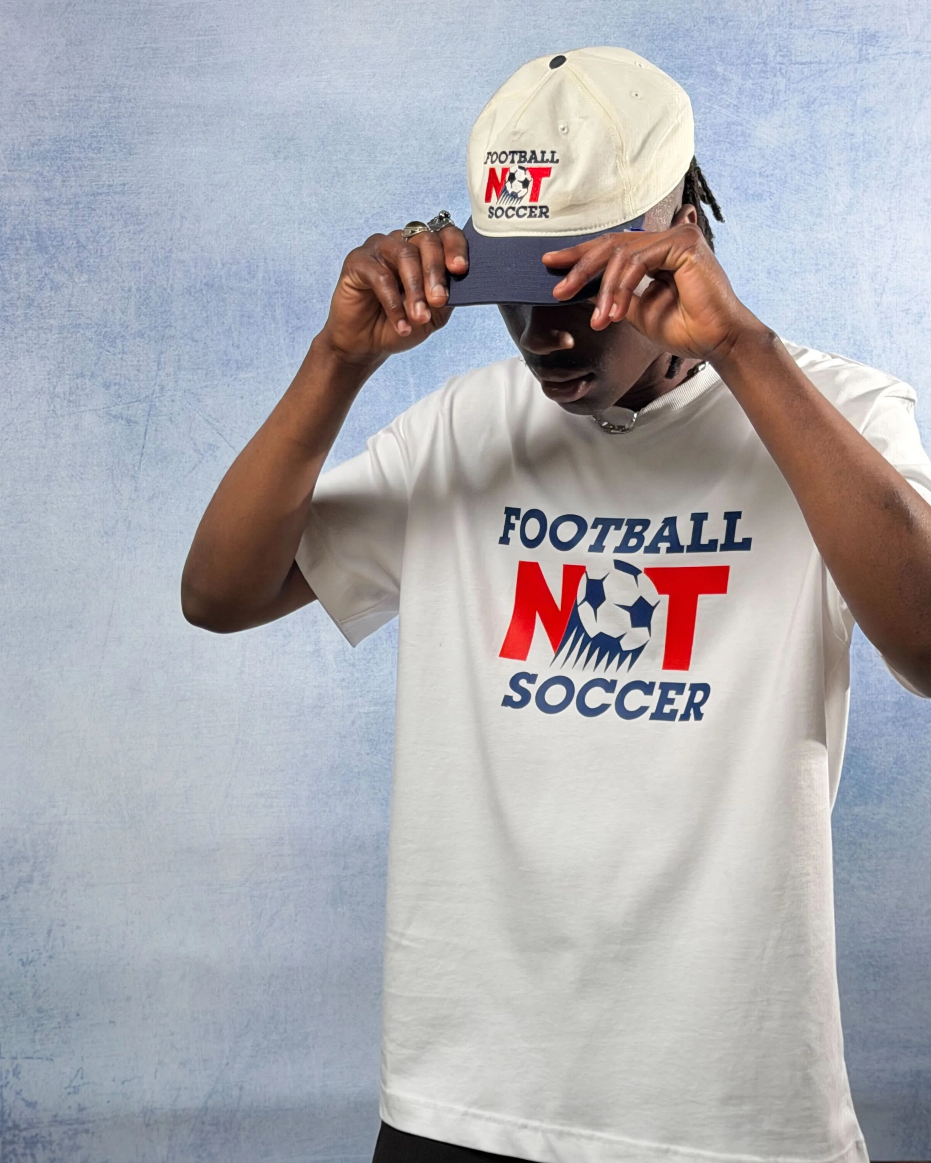 Football Not Soccer Tee - Image 4