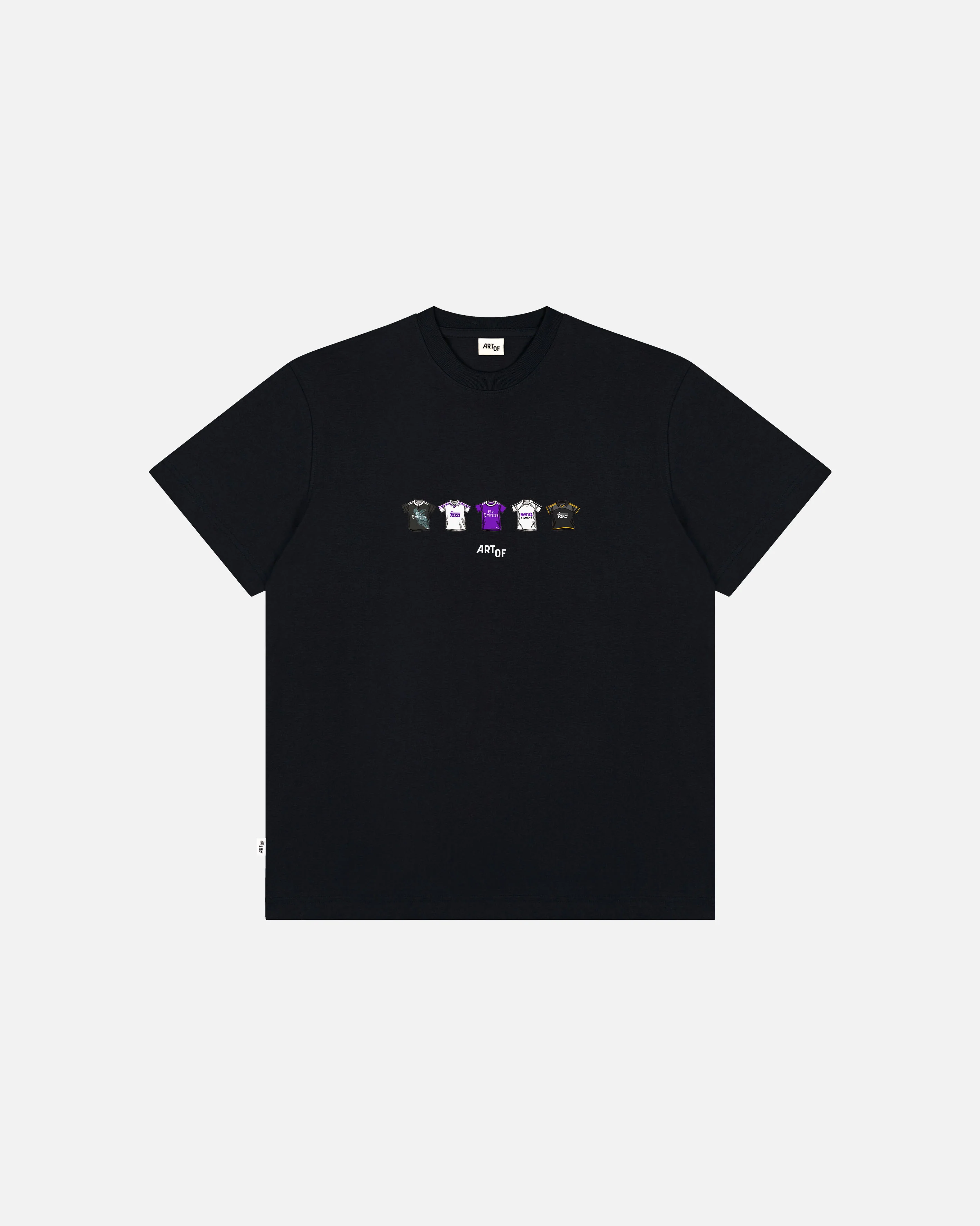 Galáctico Printed Classics Black Tee