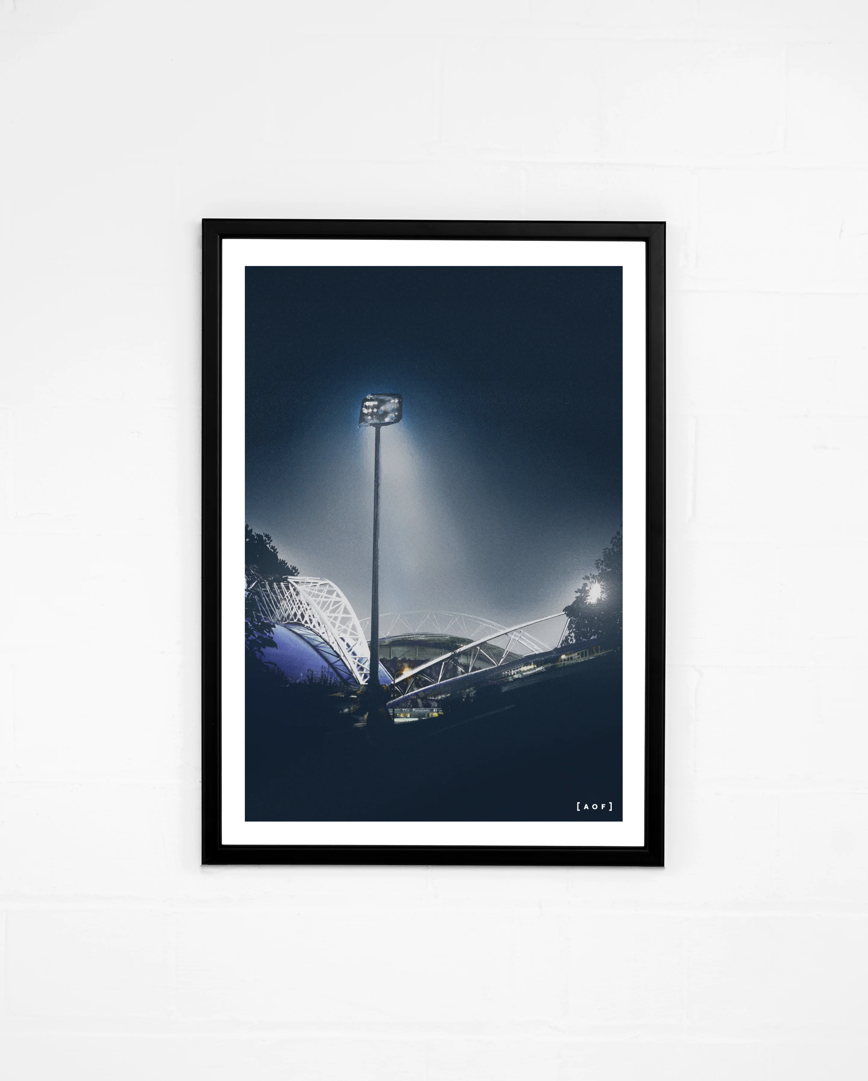 John Smith's Stadium by Night Print