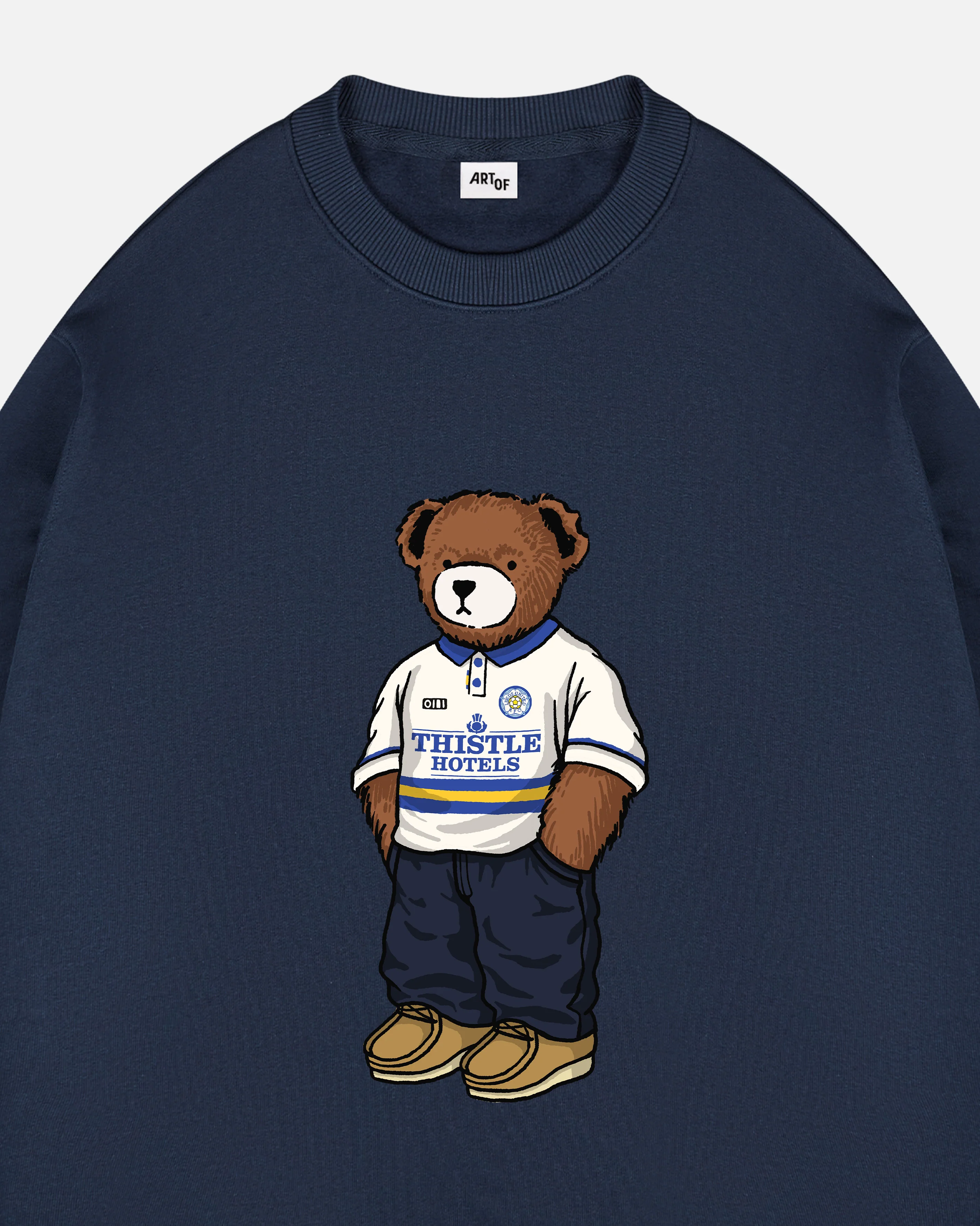Leeds Home Pickles Navy Sweat - Image 2