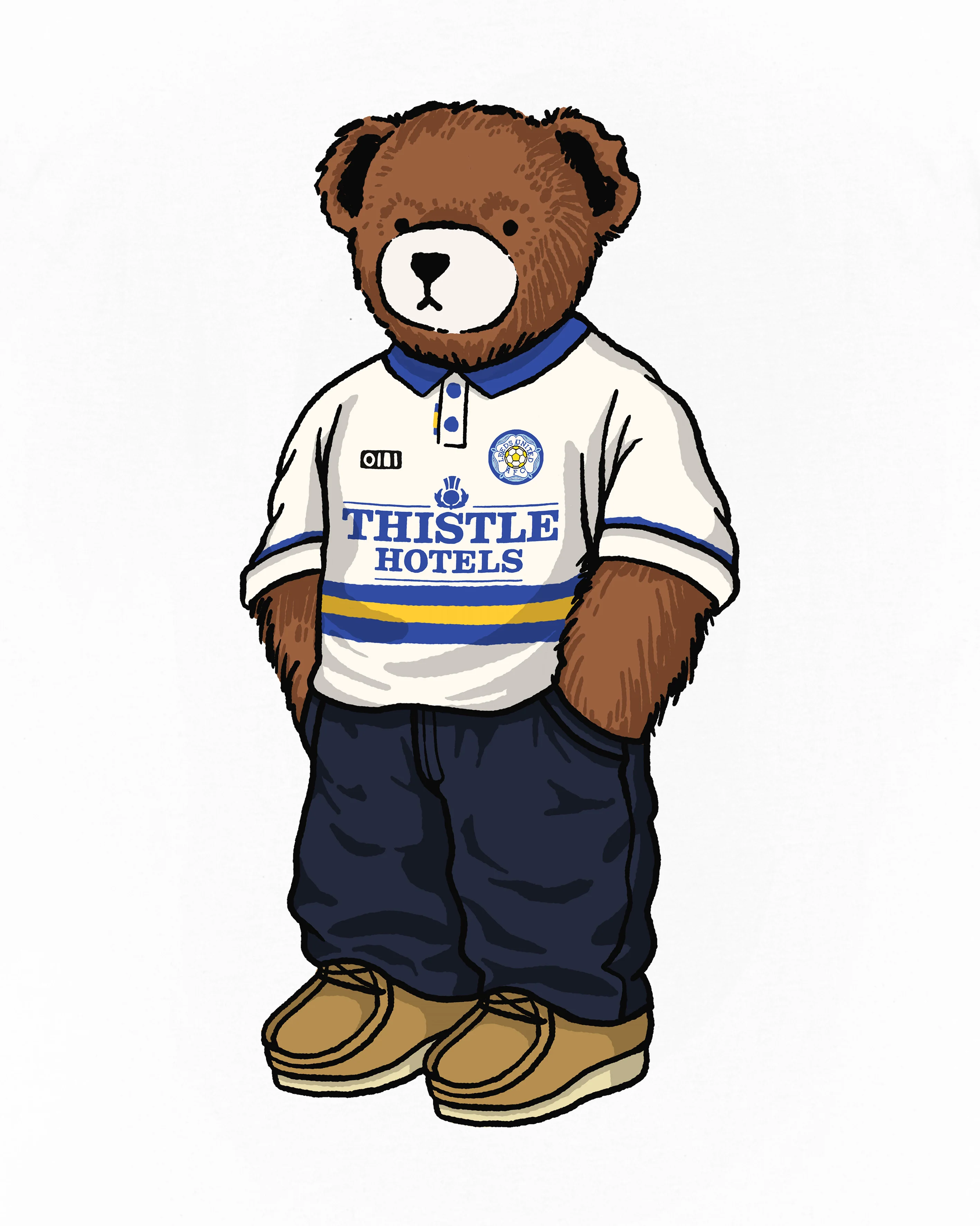 Leeds Home Pickles White Tee - Image 2