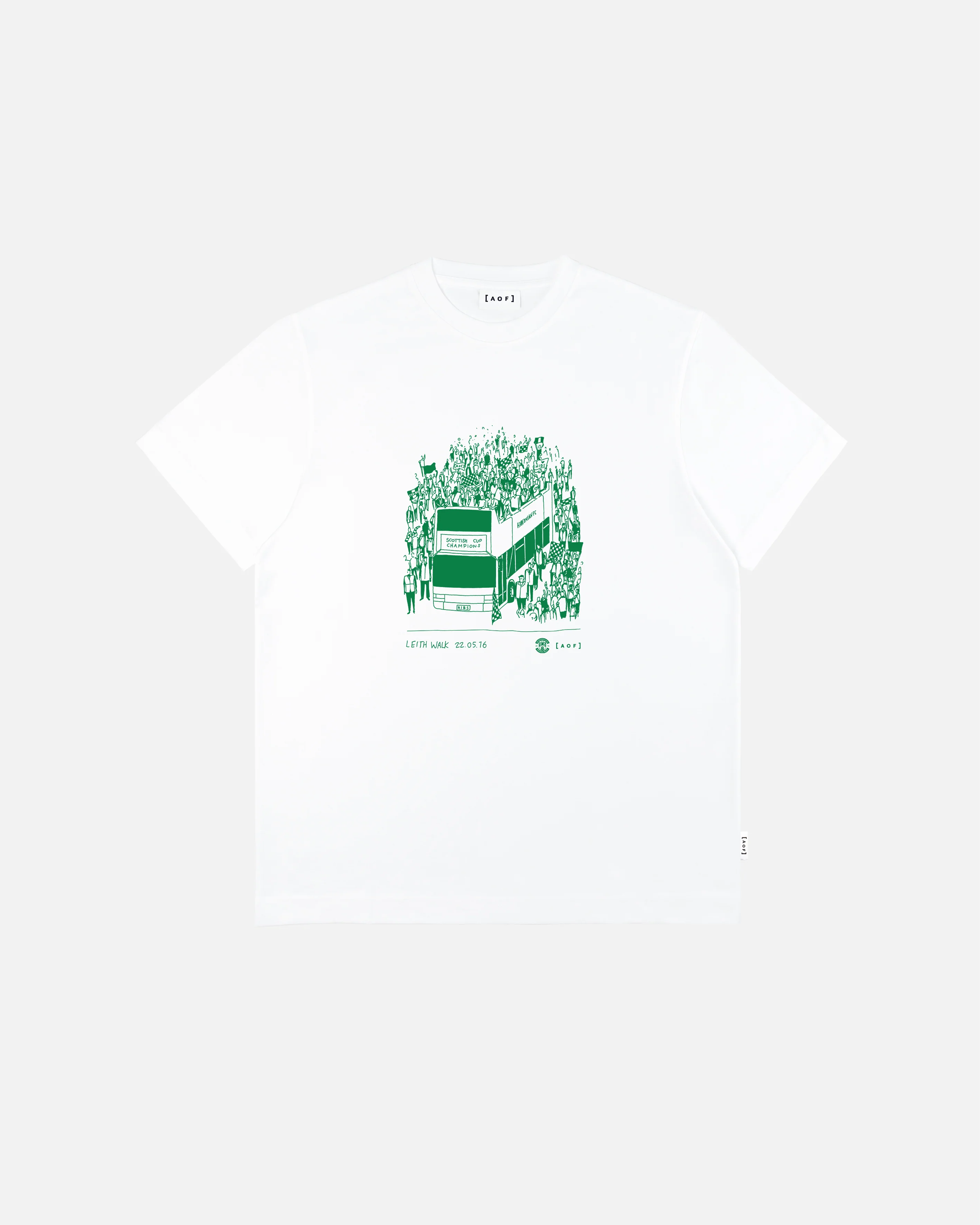 Leith Walk White Tee
