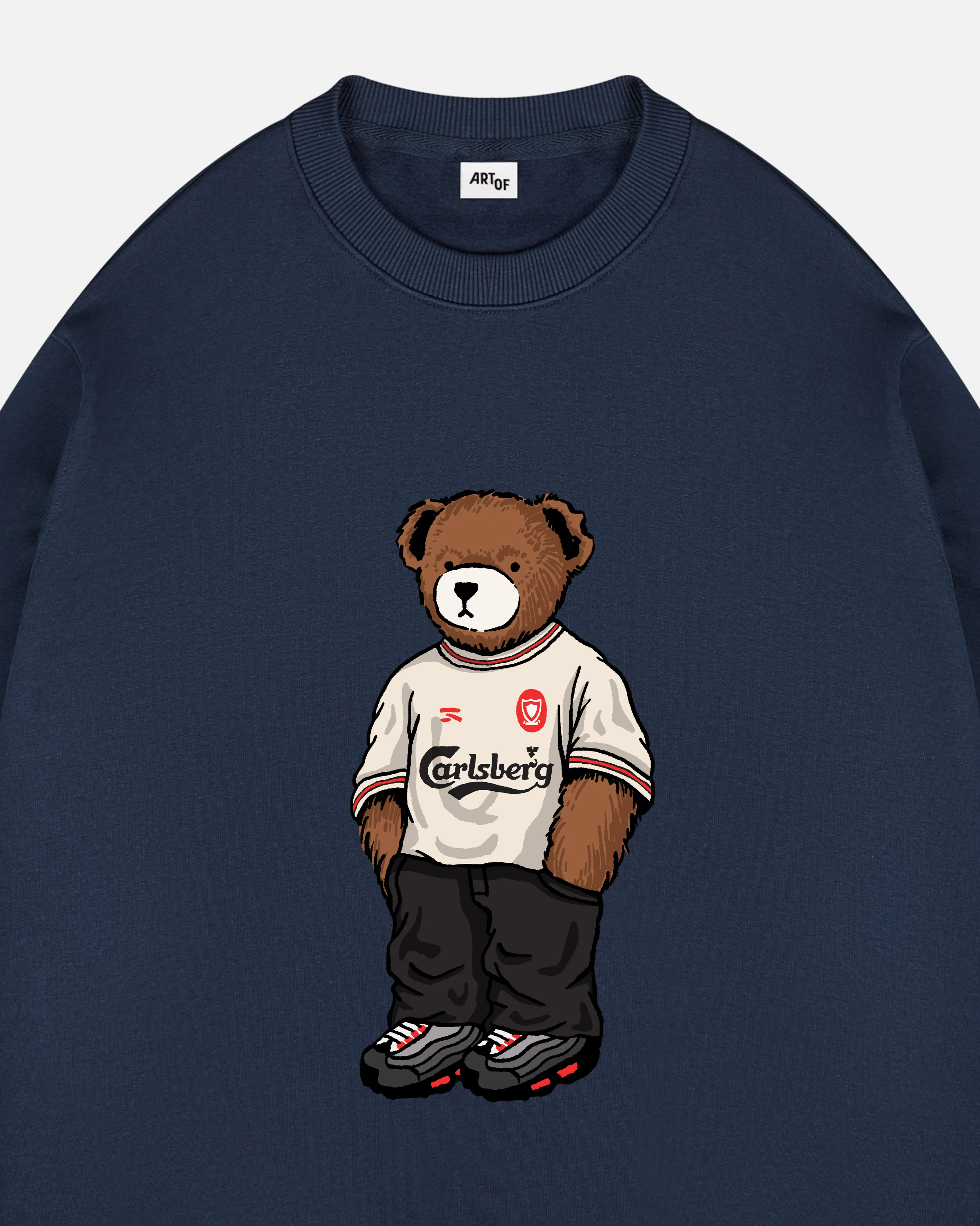 LFC Away Pickles Navy Sweat - Image 2