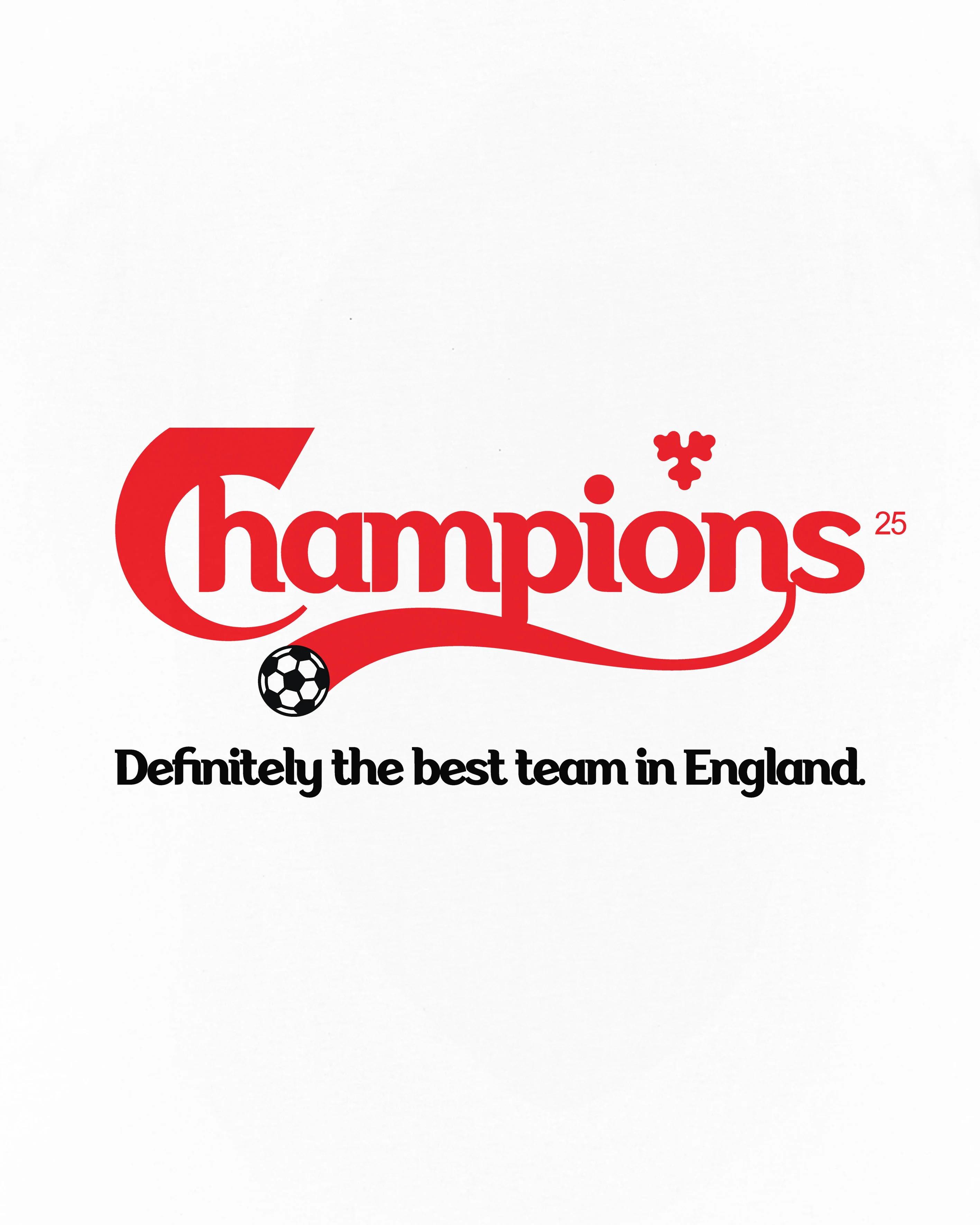 LFC Best Team In England White Tee - Image 2