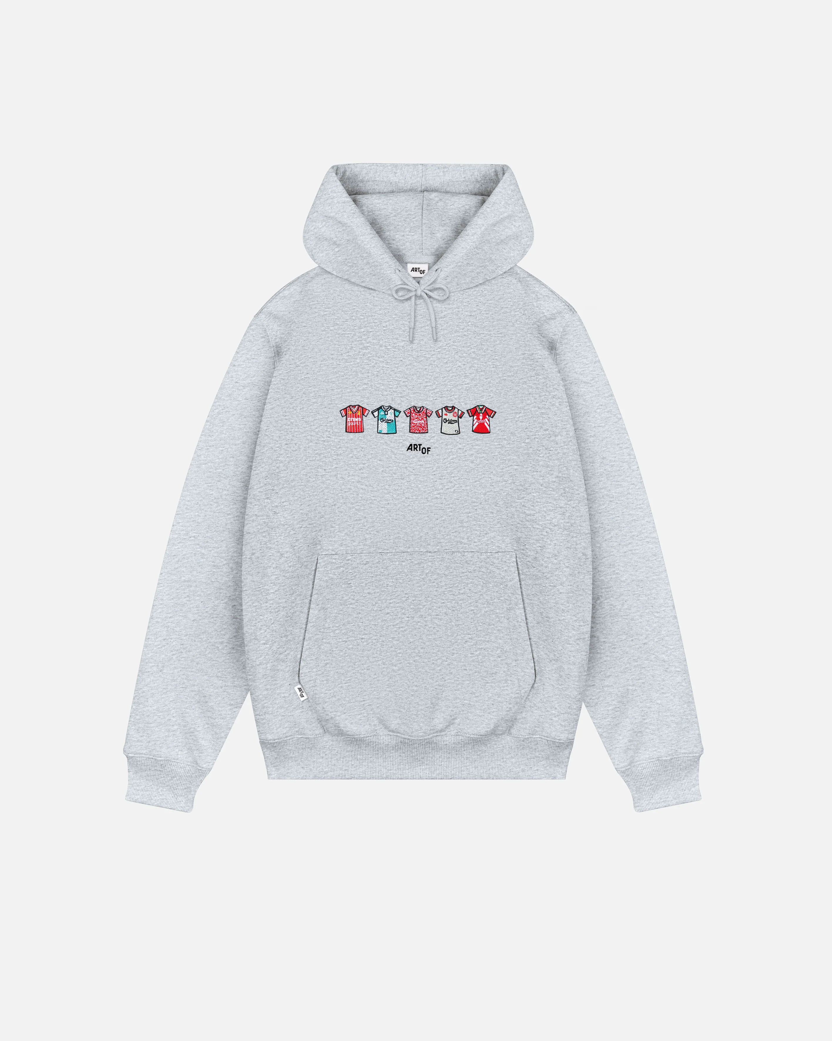 LFC Embroidered Classics Grey Hoodie