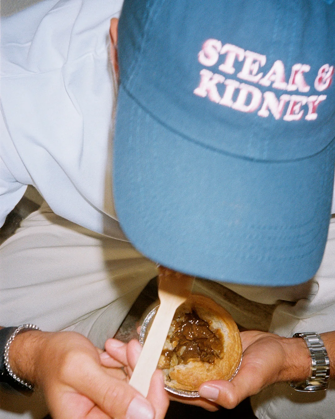 Pukka Steak & Kidney Navy Cap - Image 2