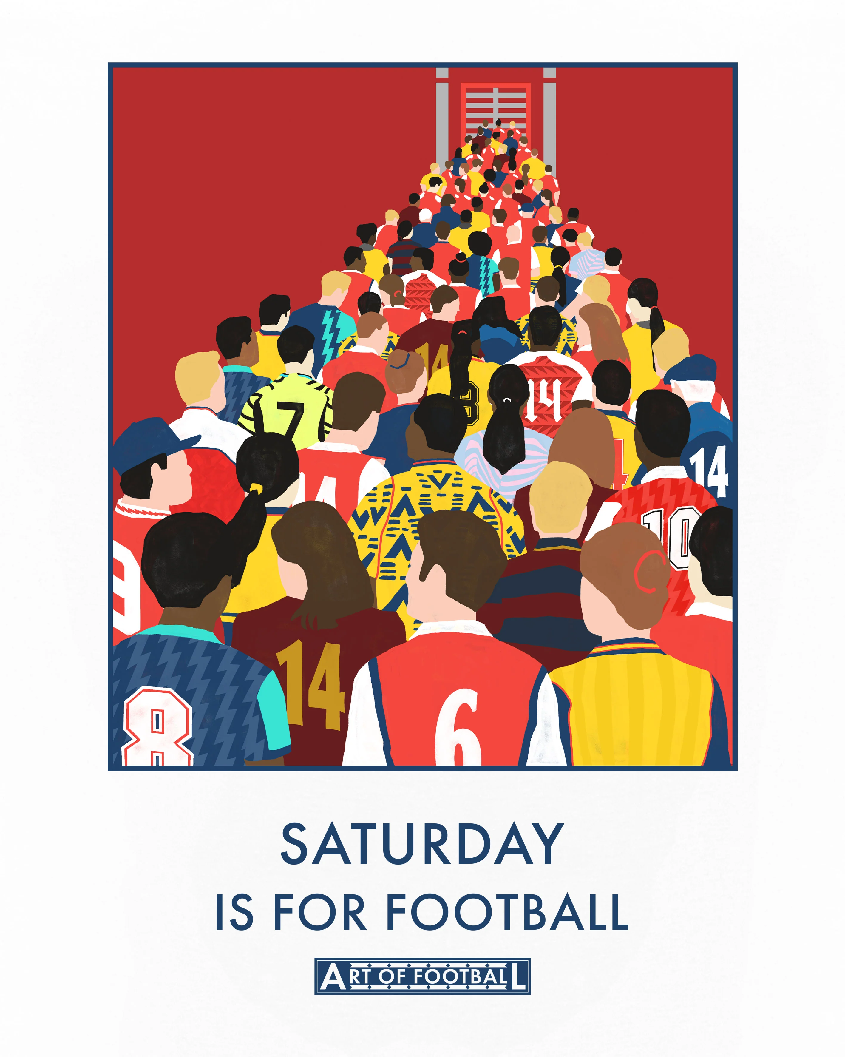 Saturday Is For Football Tee - Image 3