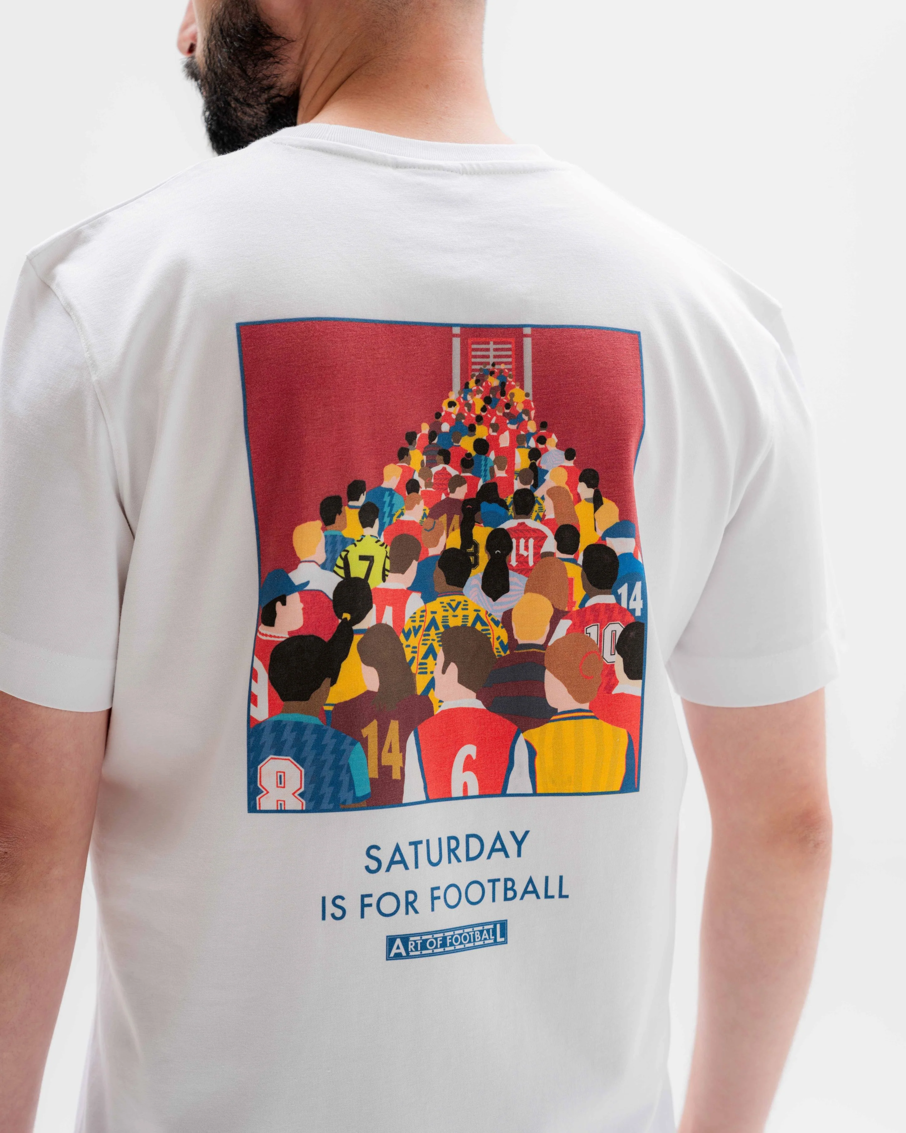 Saturday Is For Football Tee - Image 6