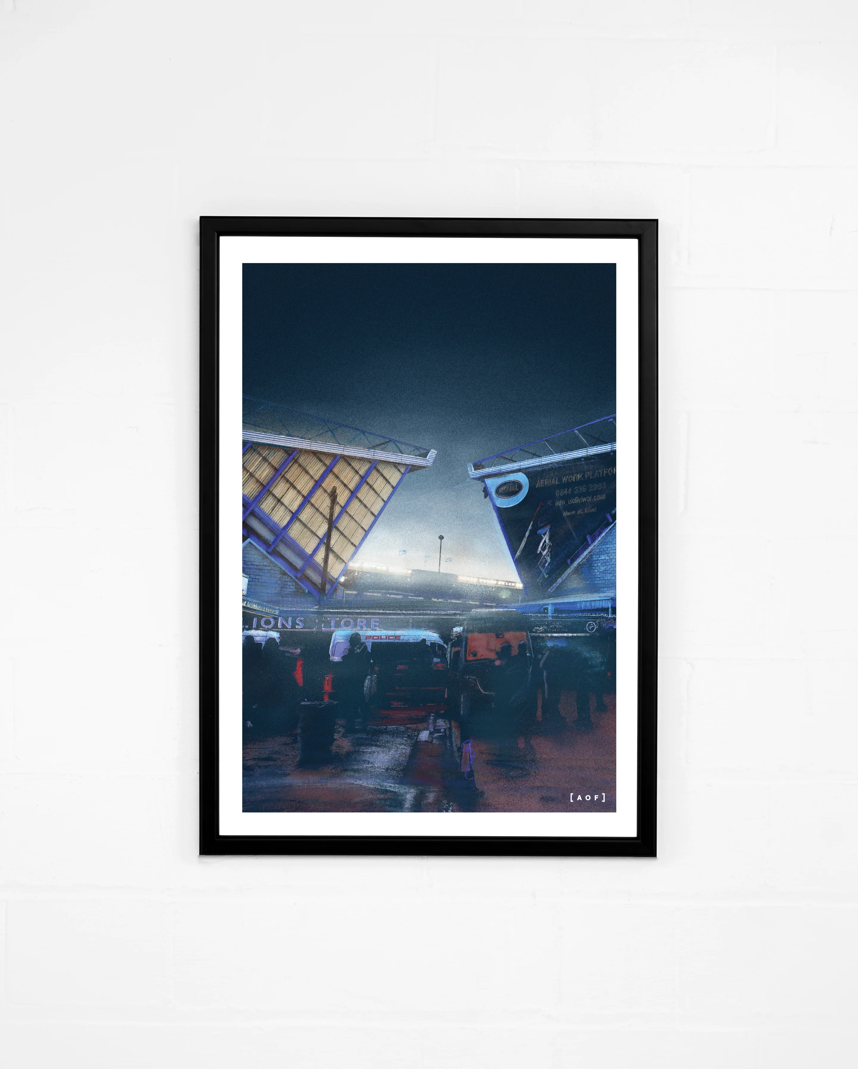The Den by Night Print - Image 2