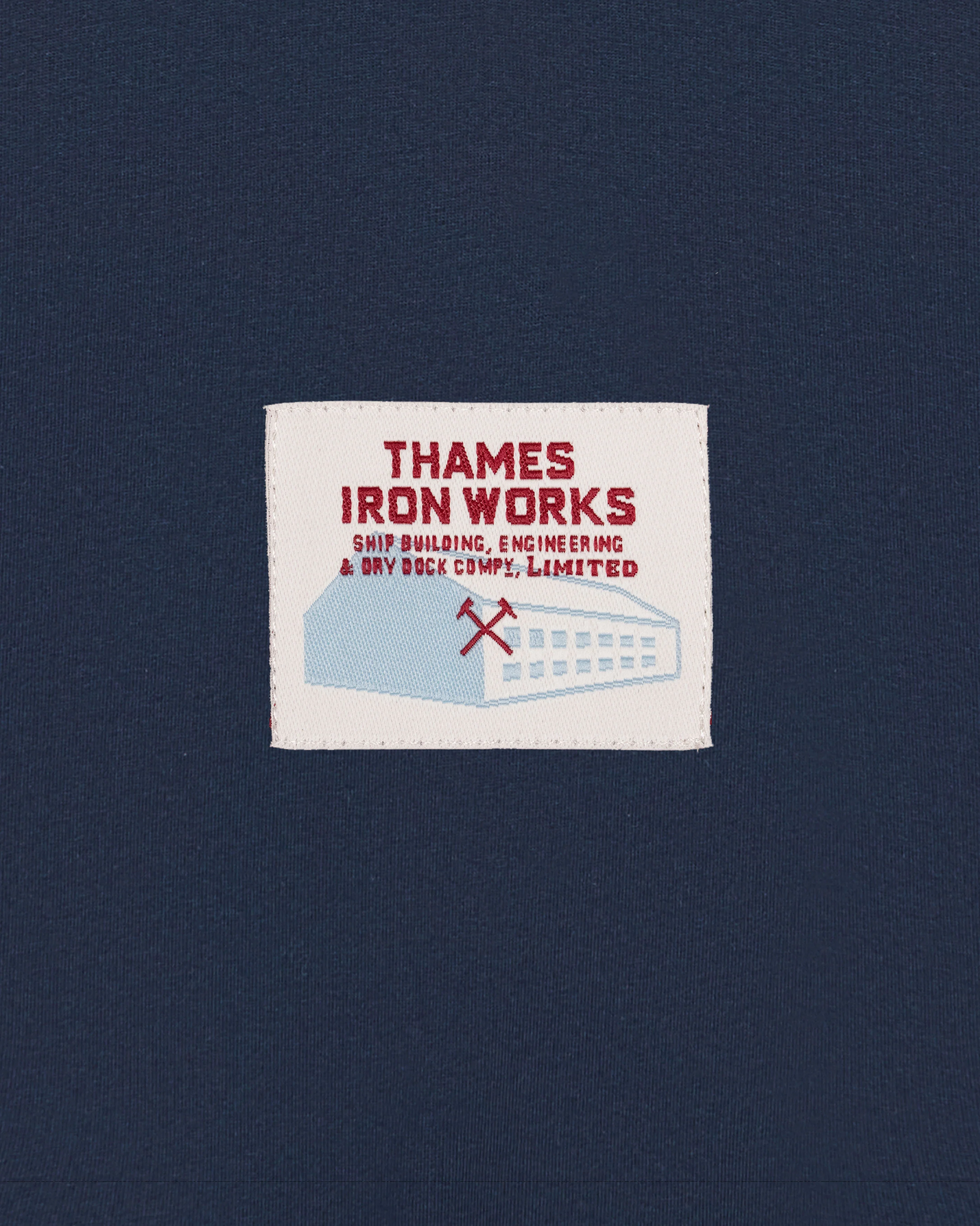 TIWFC Patch Navy Hoodie - Image 2