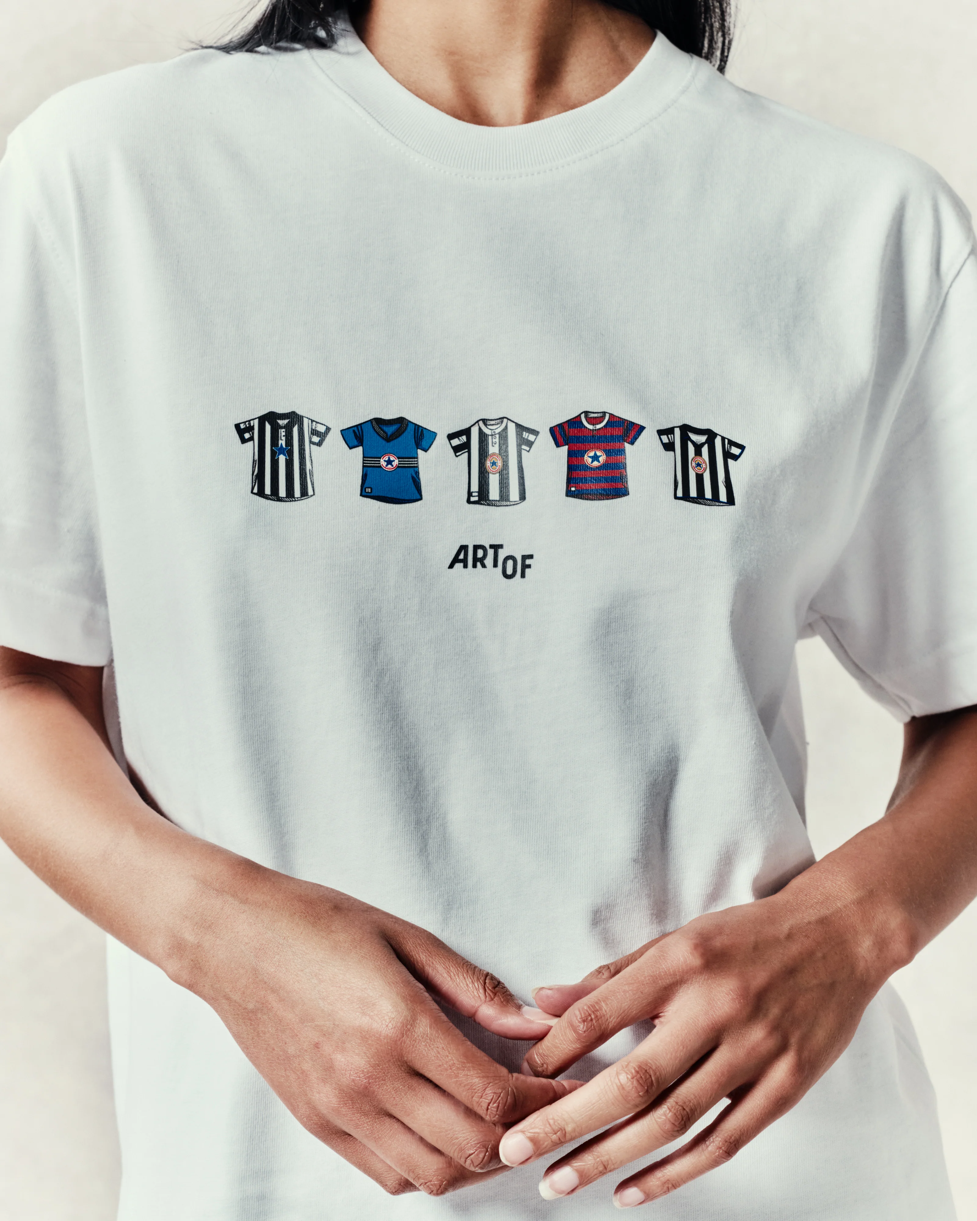 Toon Printed Classics White Tee - Image 2