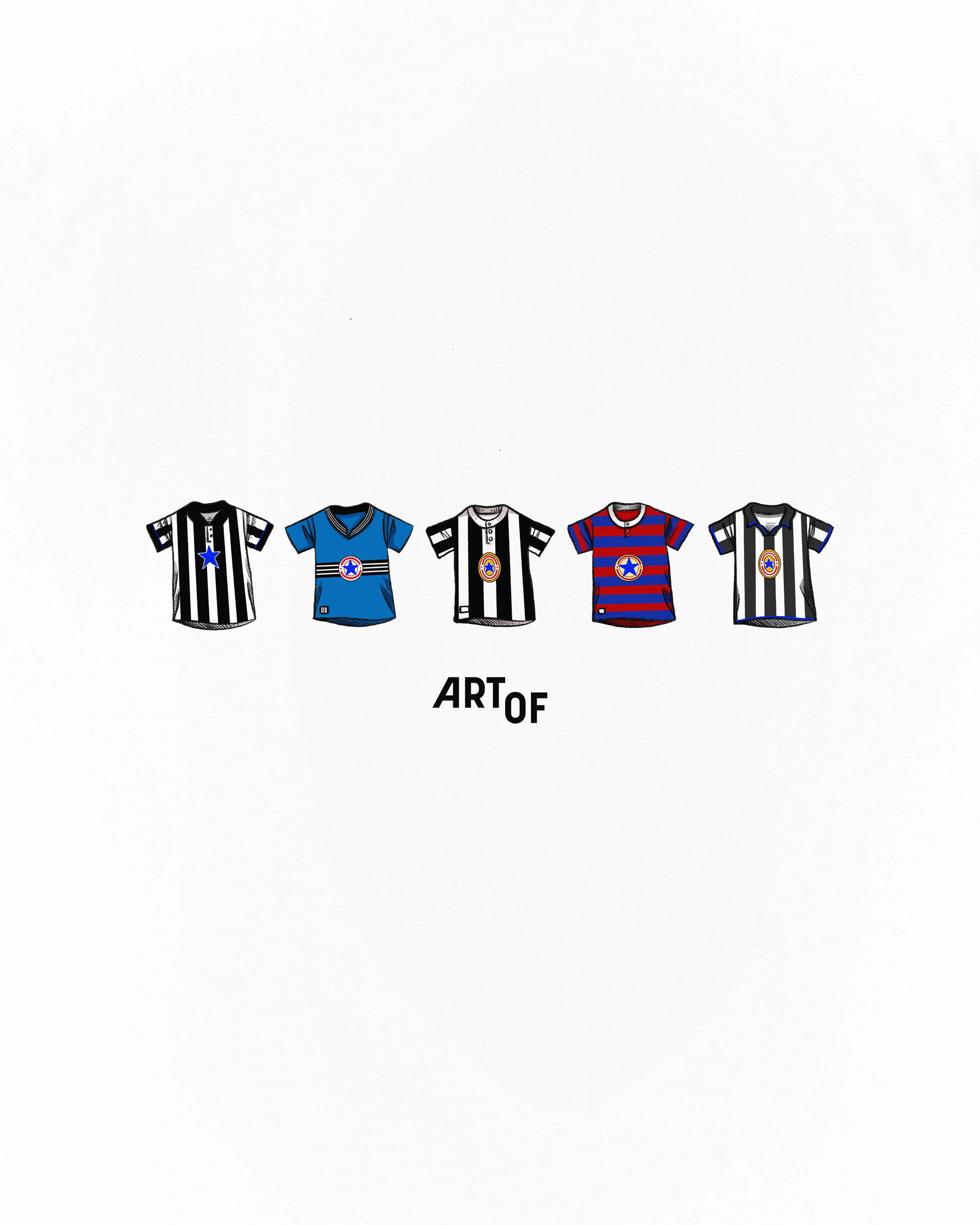 Toon Printed Classics White Tee - Image 3