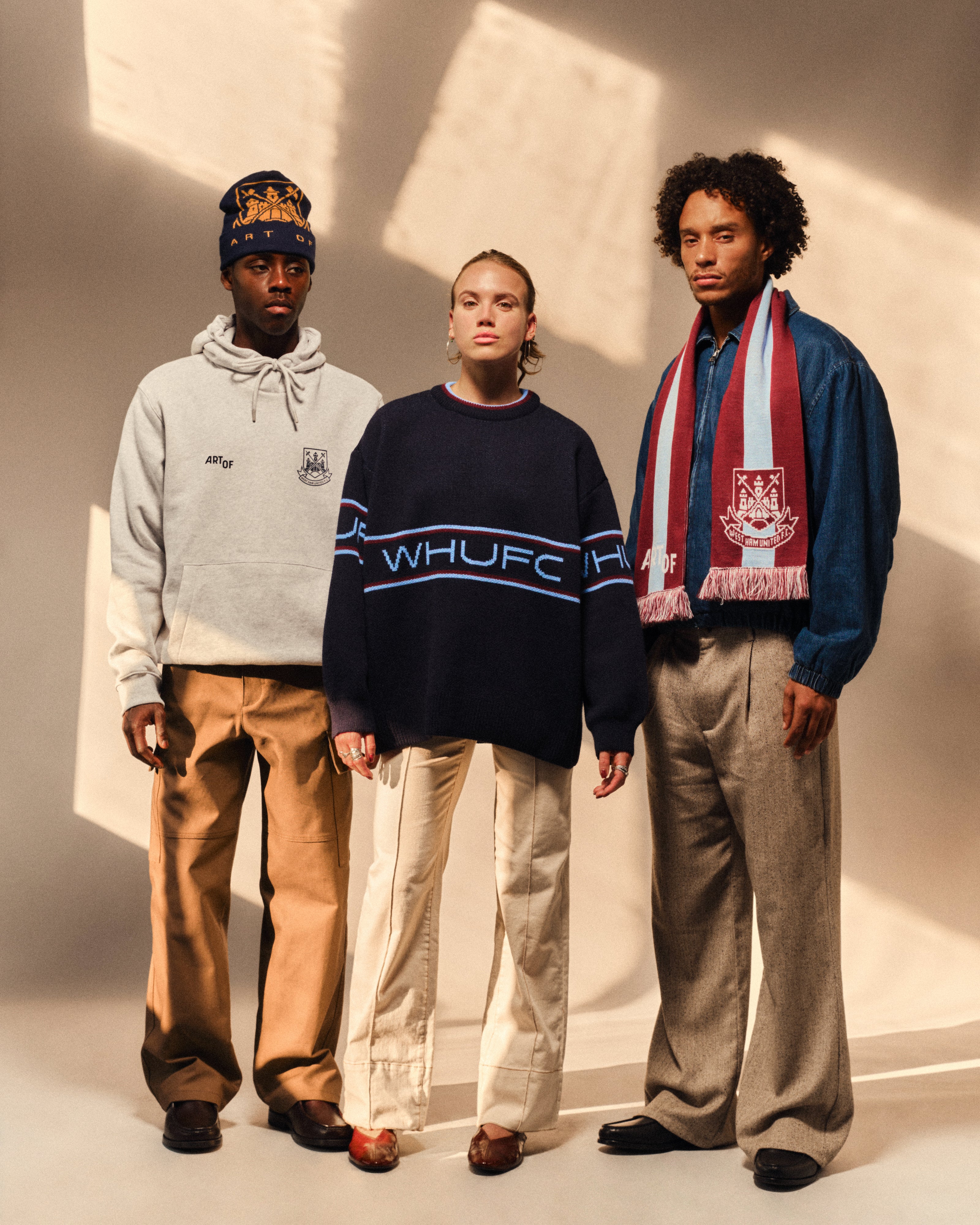 West Ham Heritage Printed Hoodie - Image 6