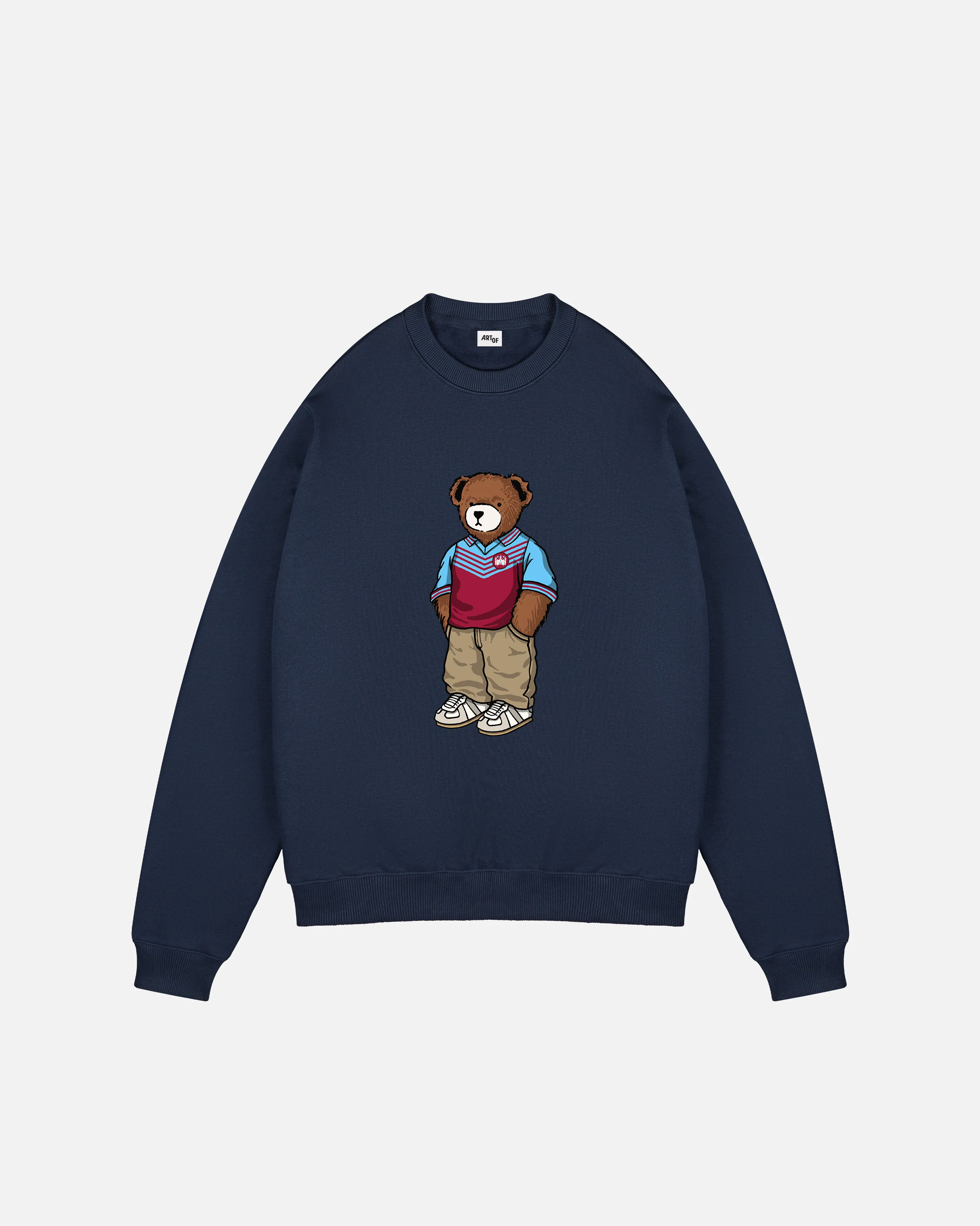West Ham Home Pickles Navy Sweat